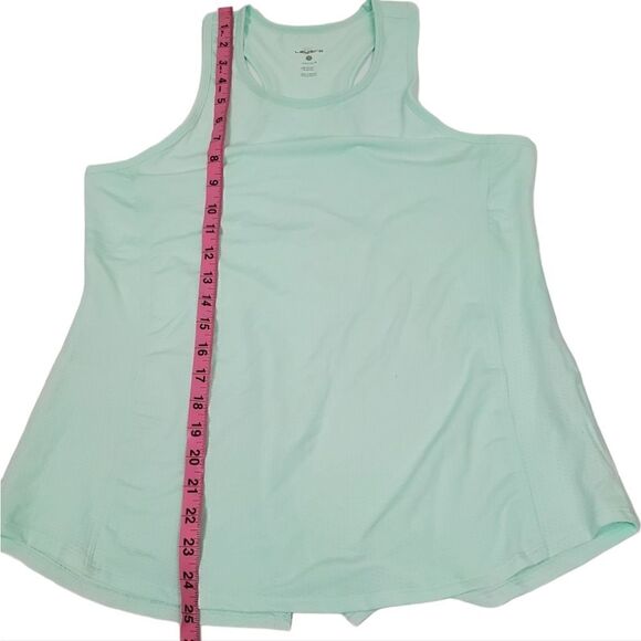 Layers Quick Dry Split Back Racer Tank Top Small - Picture 4 of 7